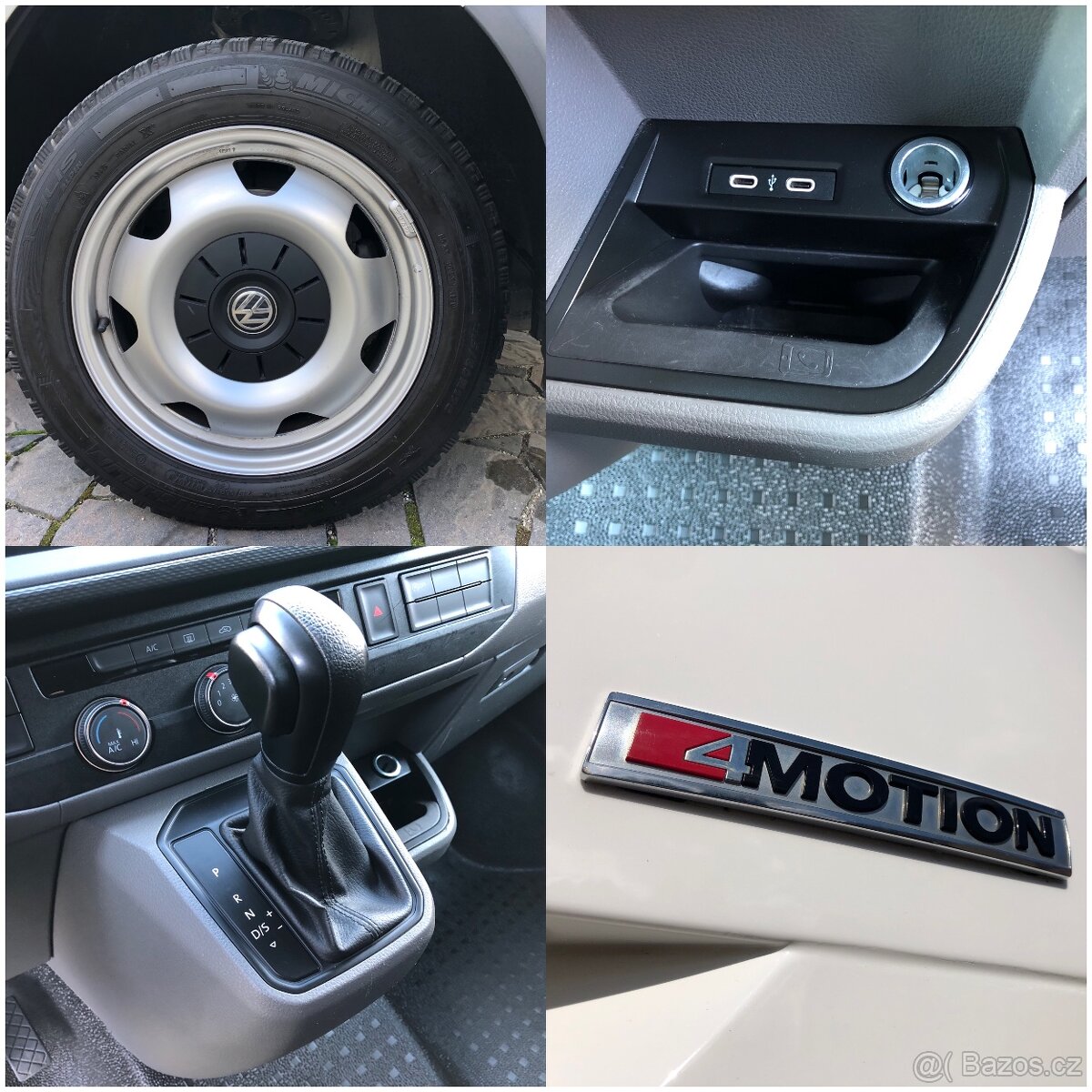 VW Transporter T6.1 4x4 Špéra DSG 5 míst Barva Wais Multivan - 20