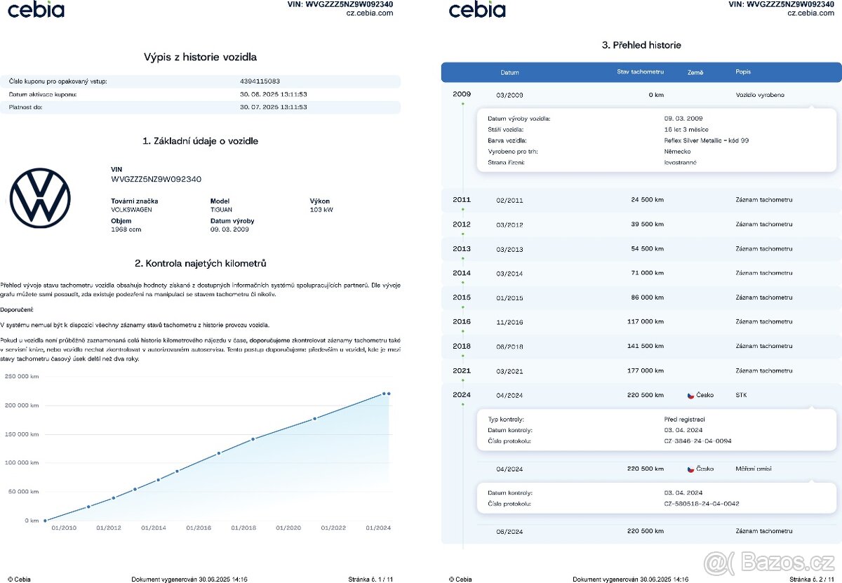 VW Tiguan 2.0 TDi DSG 4x4, Servis, Senzory - 20