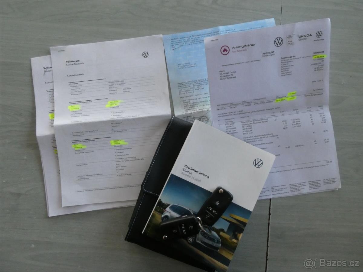 VW SHARAN 2.0 Tdi 130Kw DSG Panorama UNITED 09/20 106000 KM - 20