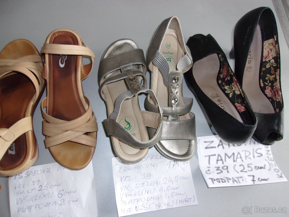 ŠATY RŮZNÉ TYPY-SPOLEČ.+LETNÍ +CAPRI KALHOTY+ SÁČKO - 20