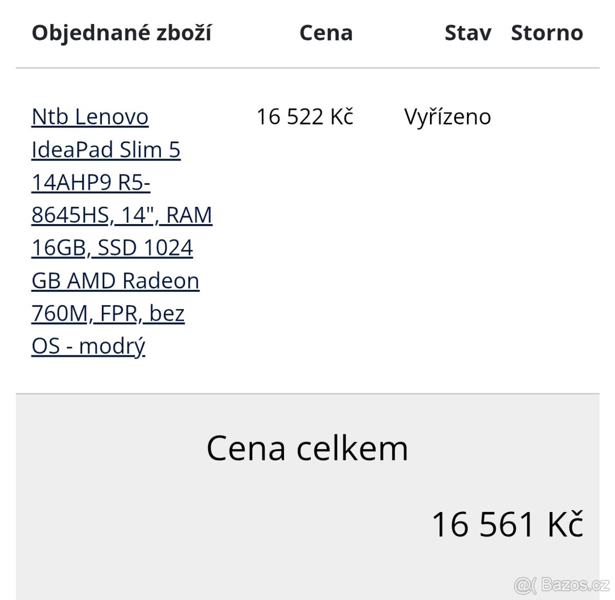 Lenovo IdeaPad slim 5 14" oled ahp9 - 20