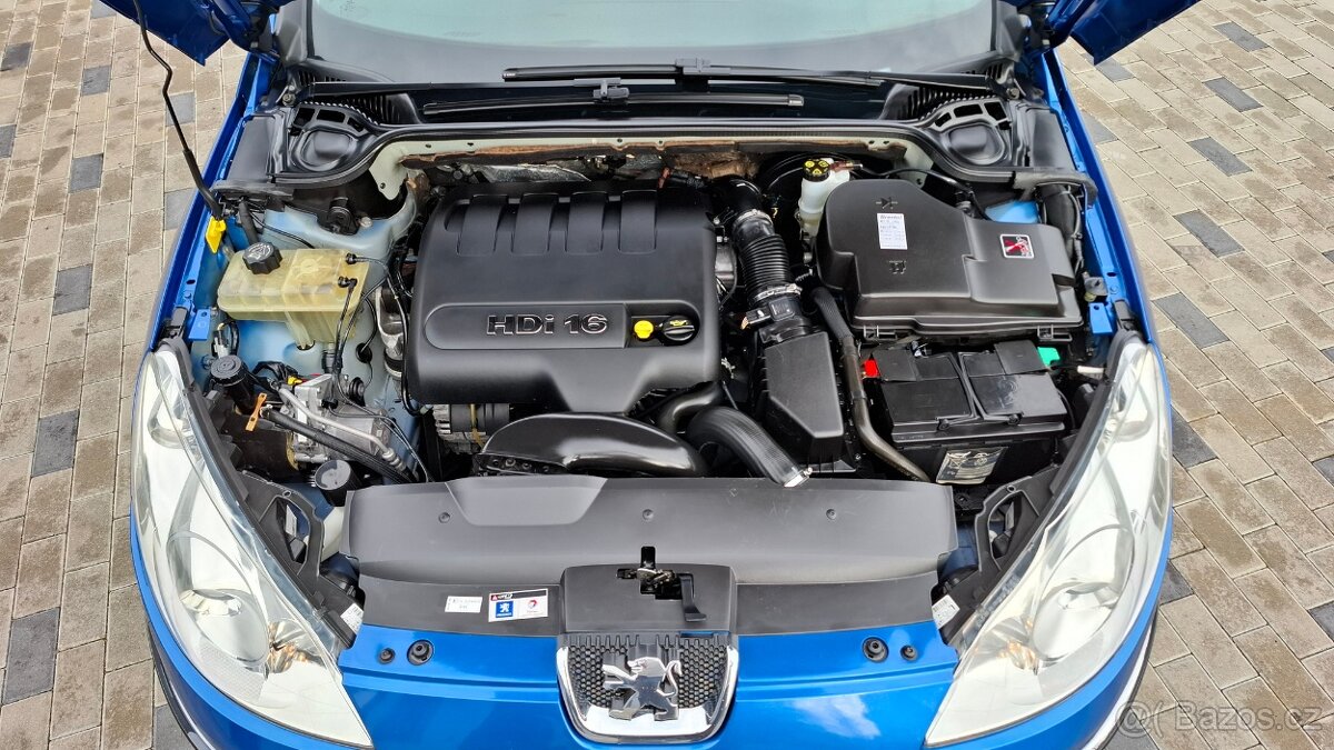 Peugeot 407 2,0 HDI - 100kw. PĚKNÝ STAV - NOVÁ STK - 20