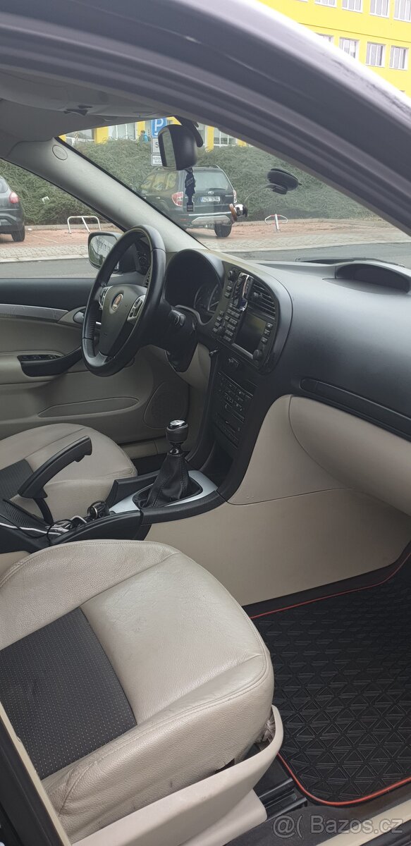 Saab 9-3 2.2 TiD, 2004, pojízdné, platná STK, po nehodě - 20