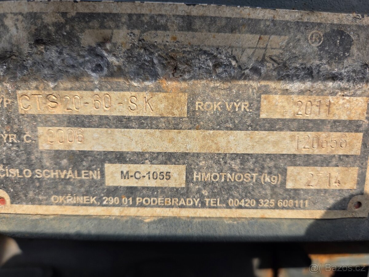 ACTROS 2541 EURO5 6x2 abrollkipper 20 T - 20