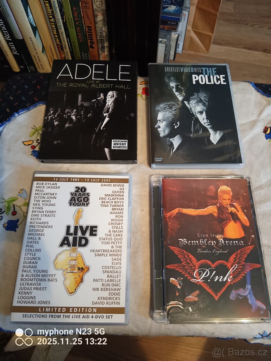 Hudební DVD blu-ray pop rock metal - 20