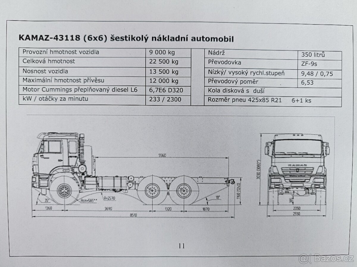 Kamaz 43118 - sklápěčka - 20