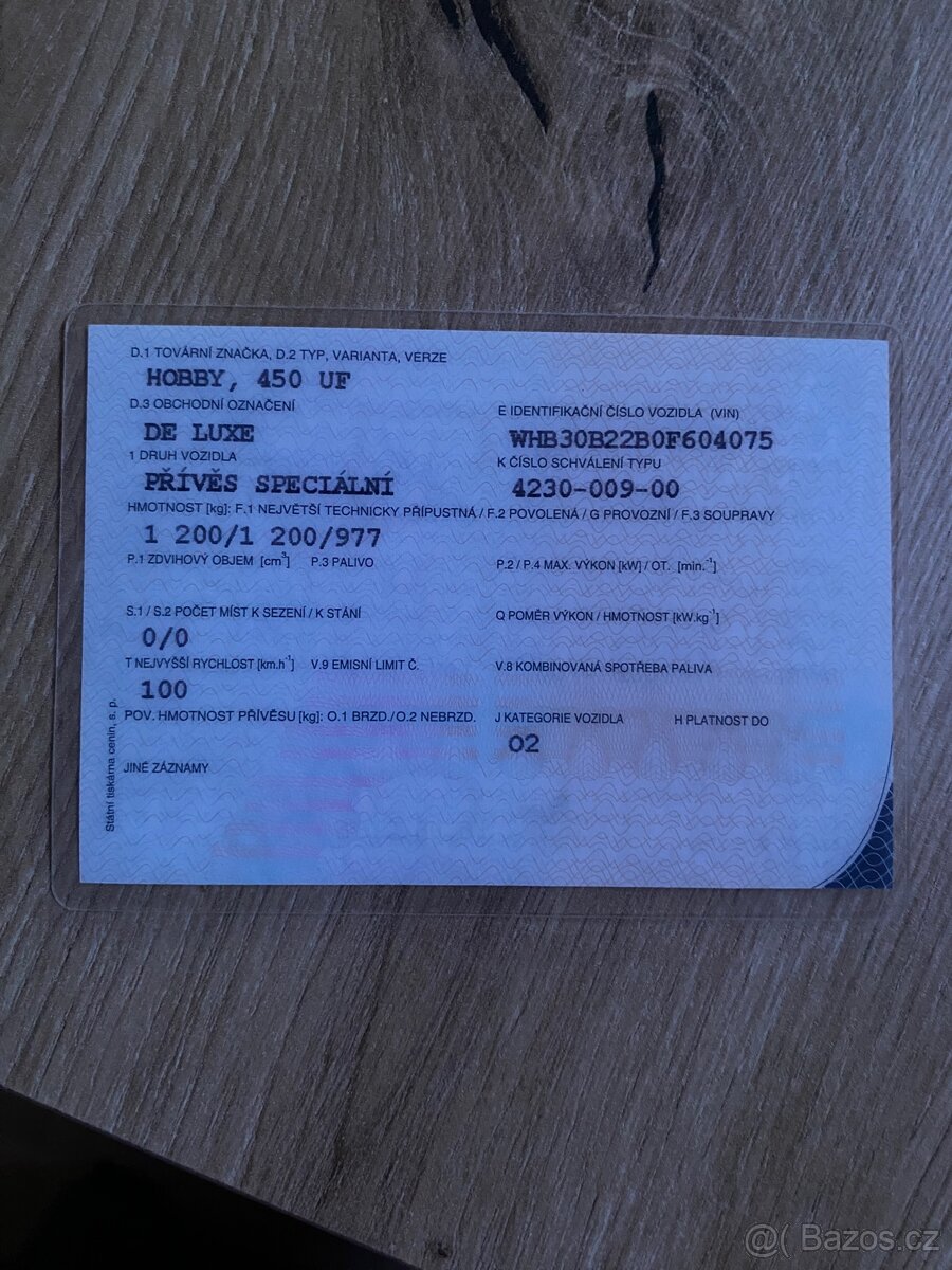 Karavan HOBBY 450 UF DELUXE - 20