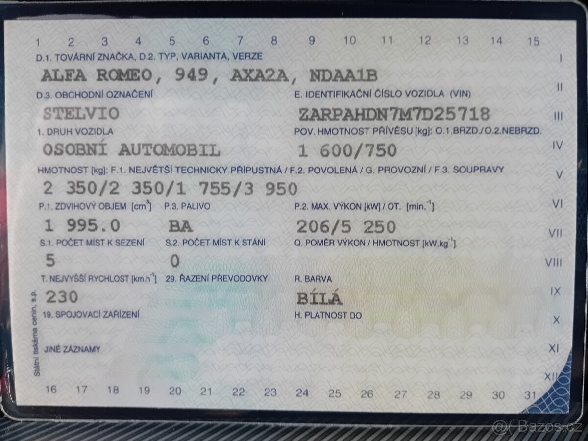 ALFA ROMEO 2,0T 280k Q4 VELOCE /STAV NOVÉHO VOZU/DPH/ - 20