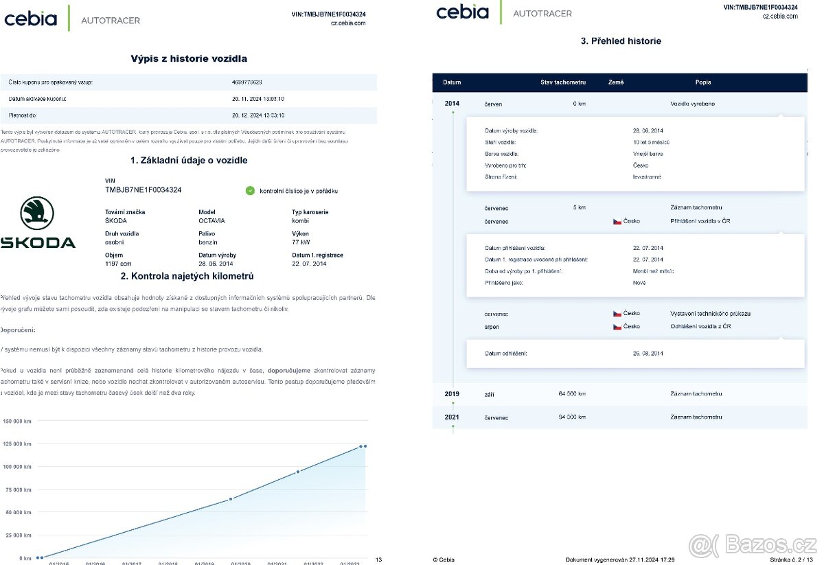 Škoda Octavia 1.2 TSi Serviska, Klimatizace - 20