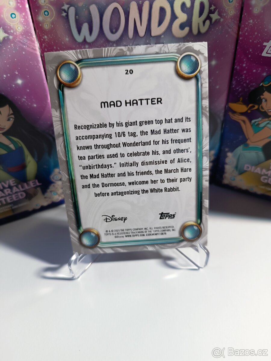 Sběratelské karty Disney Wonder 2025 - 20