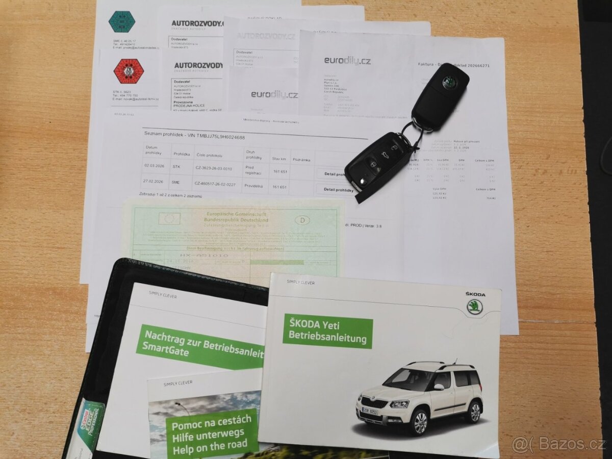 Škoda Yeti 1.4TSi 92kw DSG XEN PDC Tažné - 20