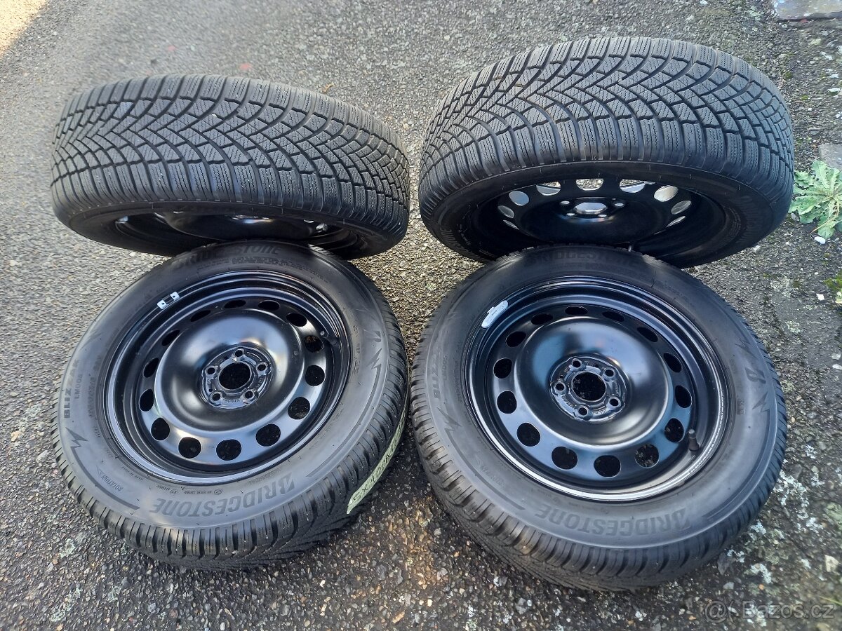 NOVÁ zimní sada Š.Kamiq/Scala+ 195/60R16 Bridgestone. - 20