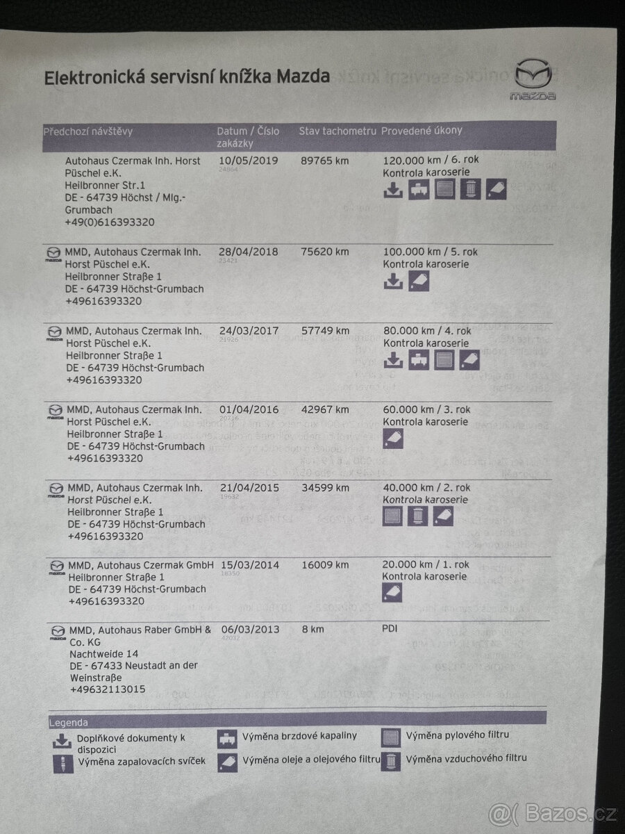 Mazda 6 2,0 SKYACTIV-G, 1.MAJITEL, NAVI, LIGHT ASSIST - 20