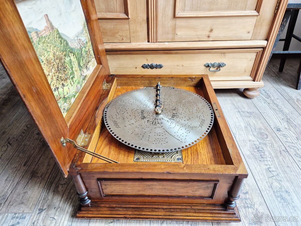 Velký starožitný Polyphon, 1889 - 20
