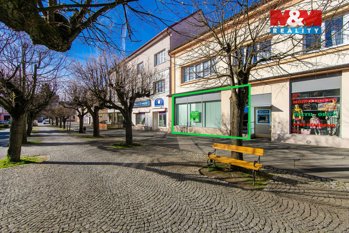 Pronájem kancelářského prostoru, 105m², Kdyně, ul. Náměstí - 20