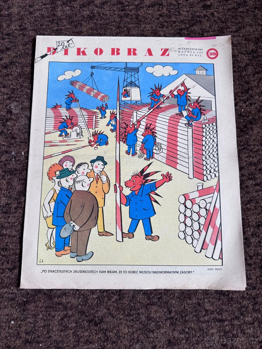 Časopis Dikobraz 1975 - 20