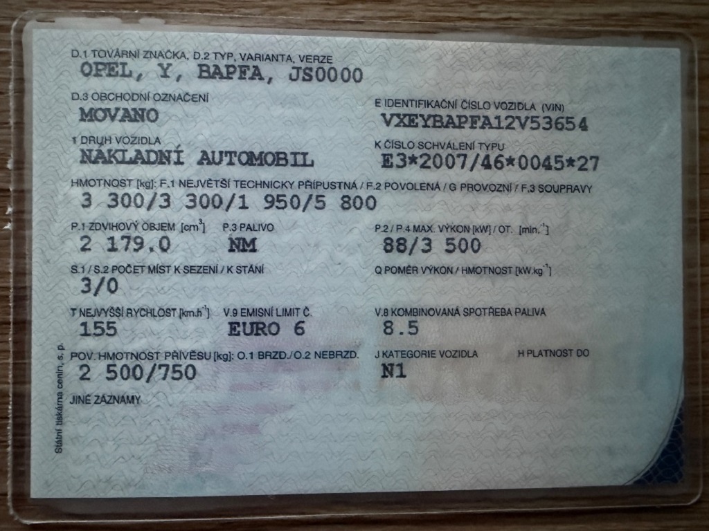 Opel Movano 2.2 L1H1, r.v. 2022, DPH - 20