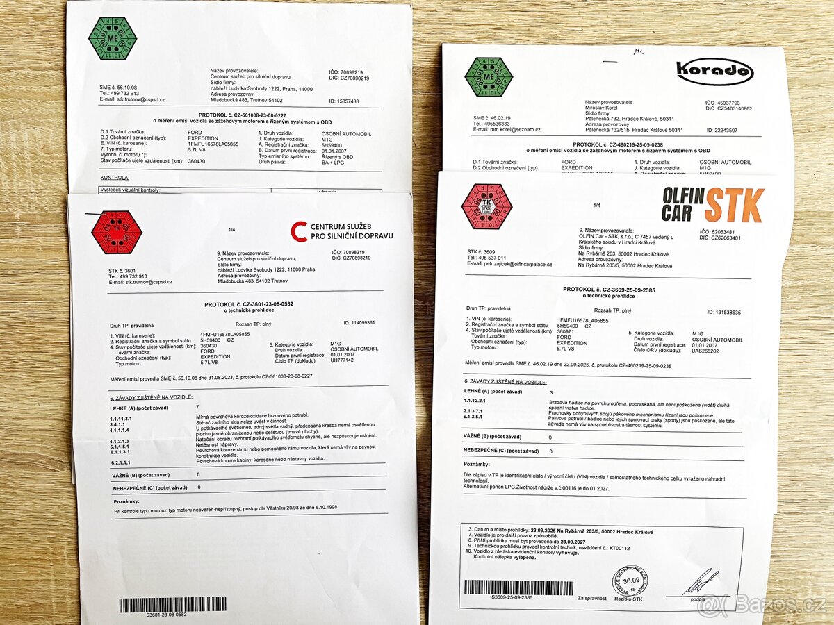 FORD EXPEDITION 5.4 V8 LPG 1.MAJITEL V ČR NOVÁ STK - 20