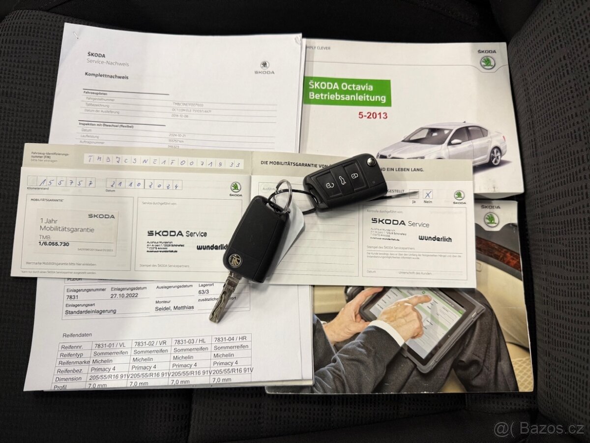 ŠKODA OCTAVIA III COMBI 1.4TSI, aut. DSG, MY2015, ELEGANCE - 20