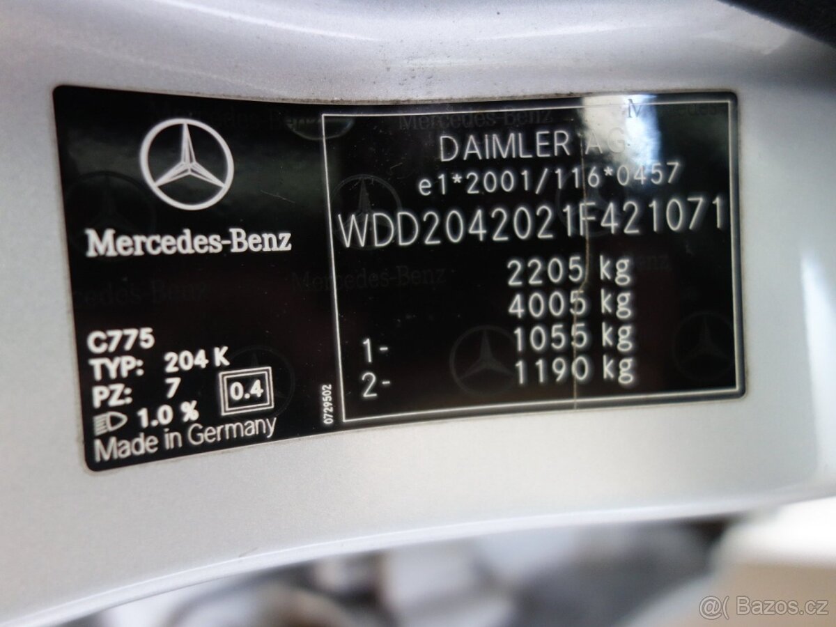 MB C220 CDI 125kW MANUÁL - 20