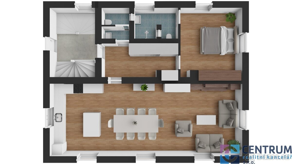 Prodej vily 272 m2 s pozemkem 1282 m2, Praha-Radotín - 20