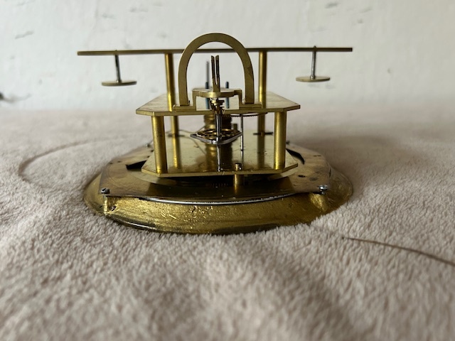 Hodiny biedermeier originál - dachle. - 20