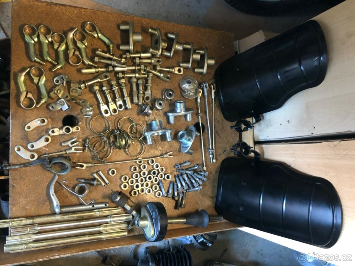 Kuželikove ložiska krků řízení SSW055 Dněpr Ural M72 K750 - 20