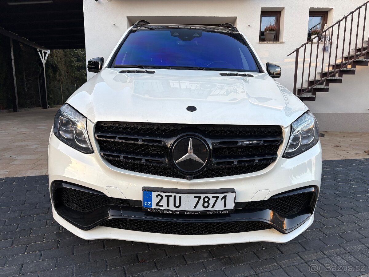 GLS 63 AMG 2017 super stav BiTurbo V8 4x4 výměna 4matic - 20