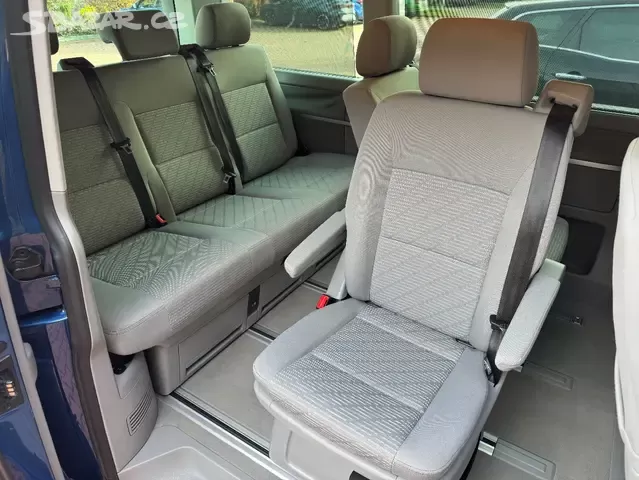 VW Multivan T5 2.0 TDI 103kW,7.sedadel,Webasto,Tažné,1.Majit - 20