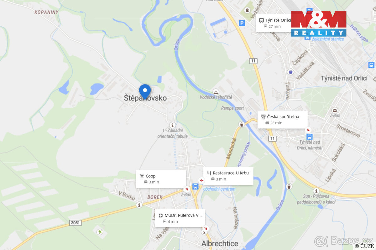 Prodej chaty, pozemek 12 745 m², Štěpánovsko - 20