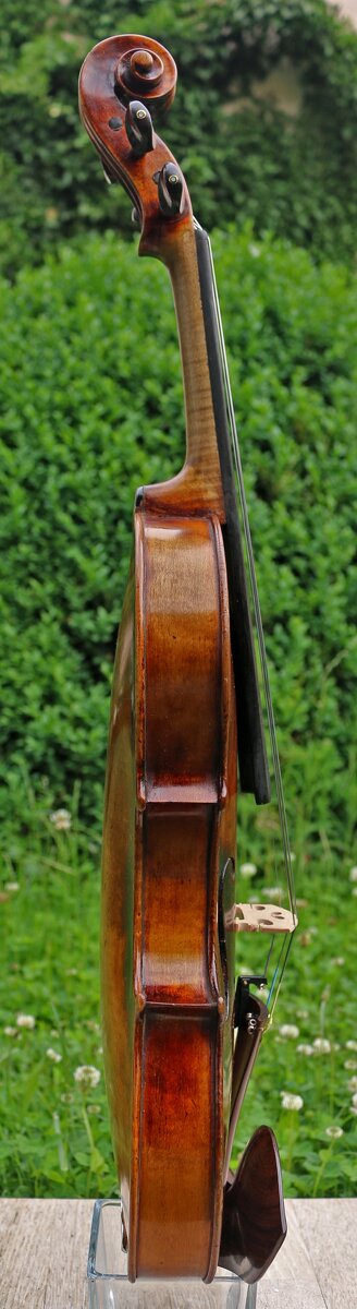 Staré 4/4 německé housle z19ho století dle Andrea Borelli - 20