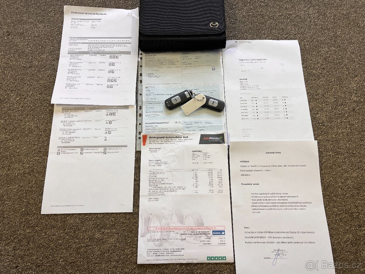 MAZDA 6 2.5i,141KW,2016,KŮŽE,FULL LED,BOSE,ALU19,HEAD UP,TZ - 20