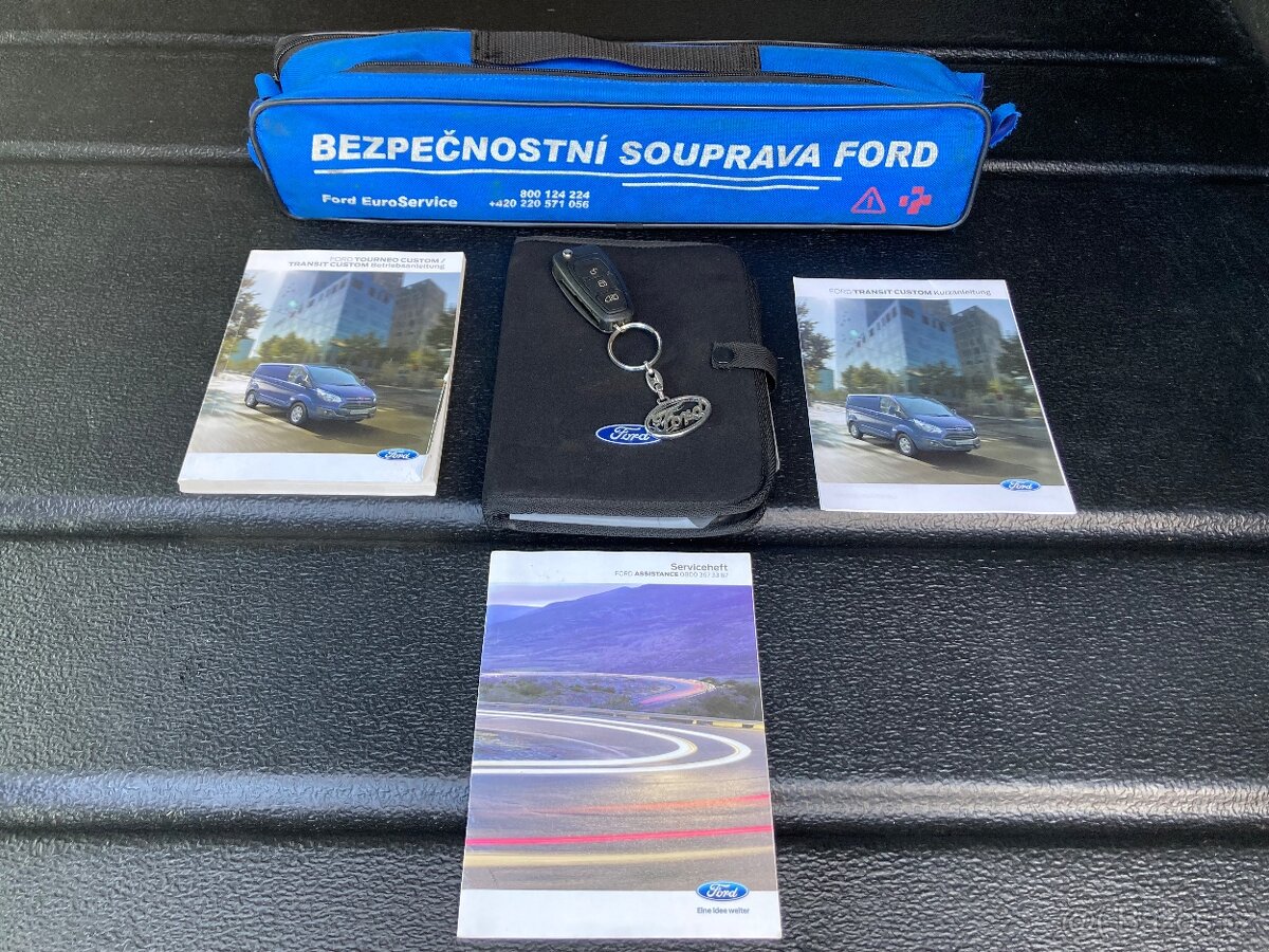 Ford Transit Custom 2.2TDCi 74kW L1H1 Tažné Alu16" - 20