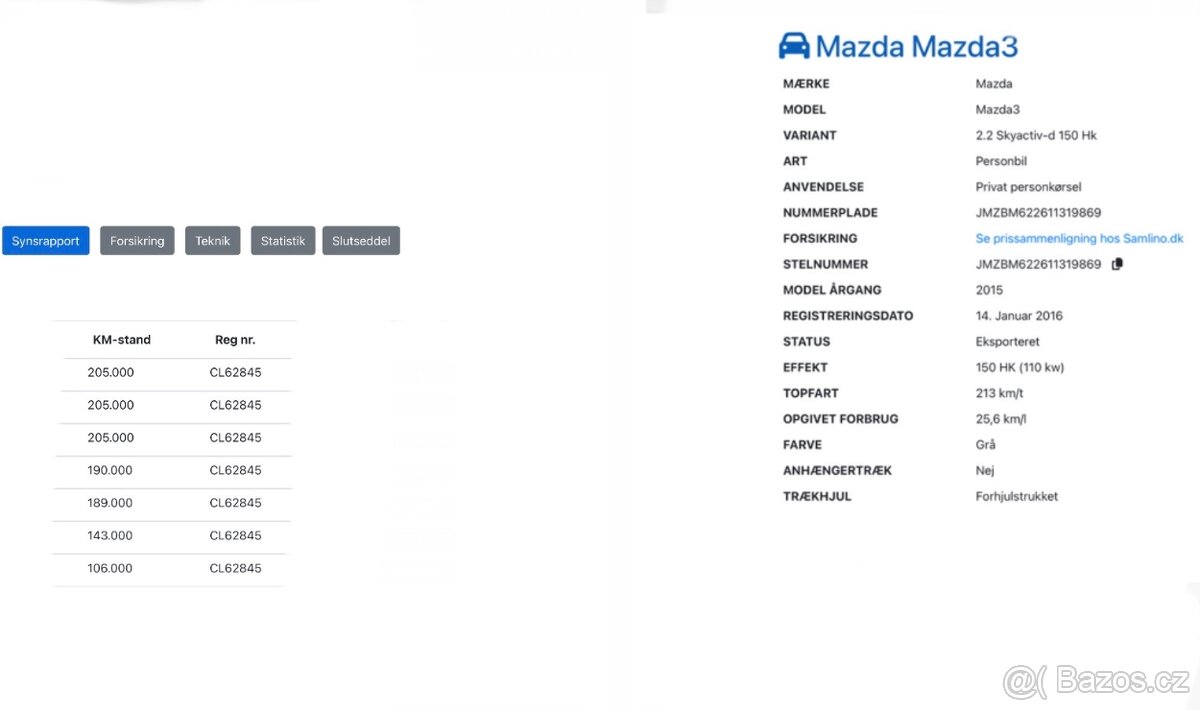 Mazda 3, 2.2 SKYACTIV-D 150Hk. BOSE - 20