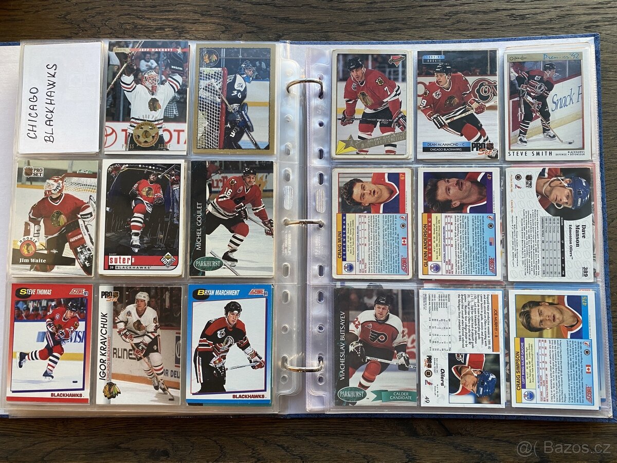 Sbírka hokejových kartiček - 20