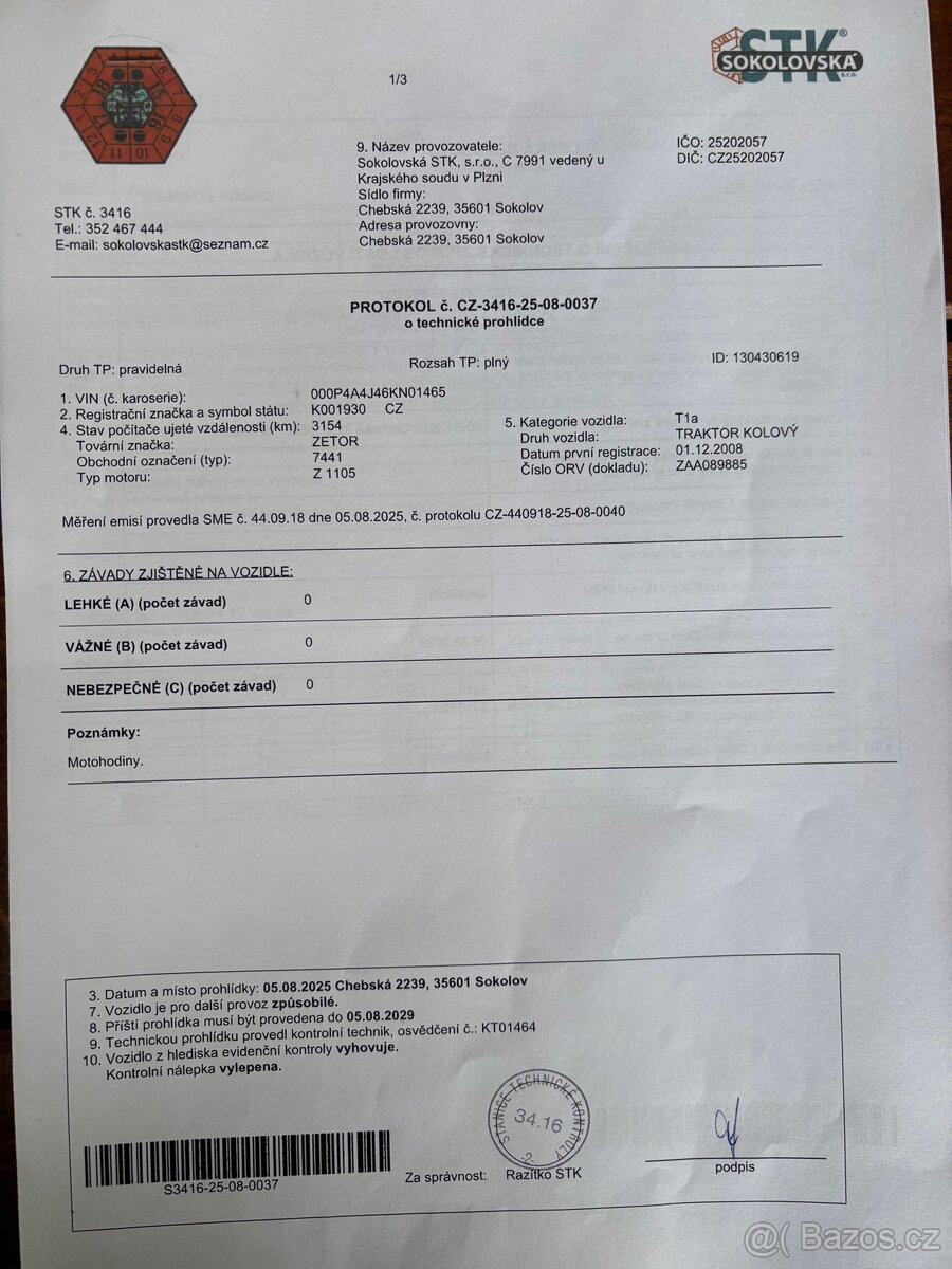 Zetor Proxima 7441 - 20