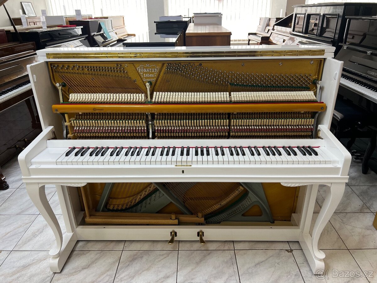 Německé pianino August Forster - Lobau po opravě, se zárukou - 20