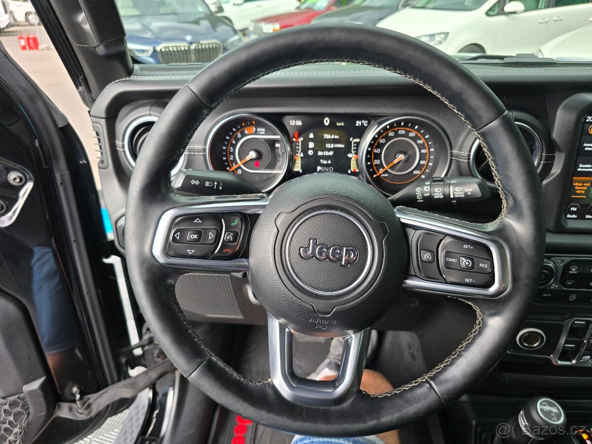 ⭐Jeep Wrangler 2.0T/200KW/SAHARA/2019/ČR/2.MAJ⭐ - 20