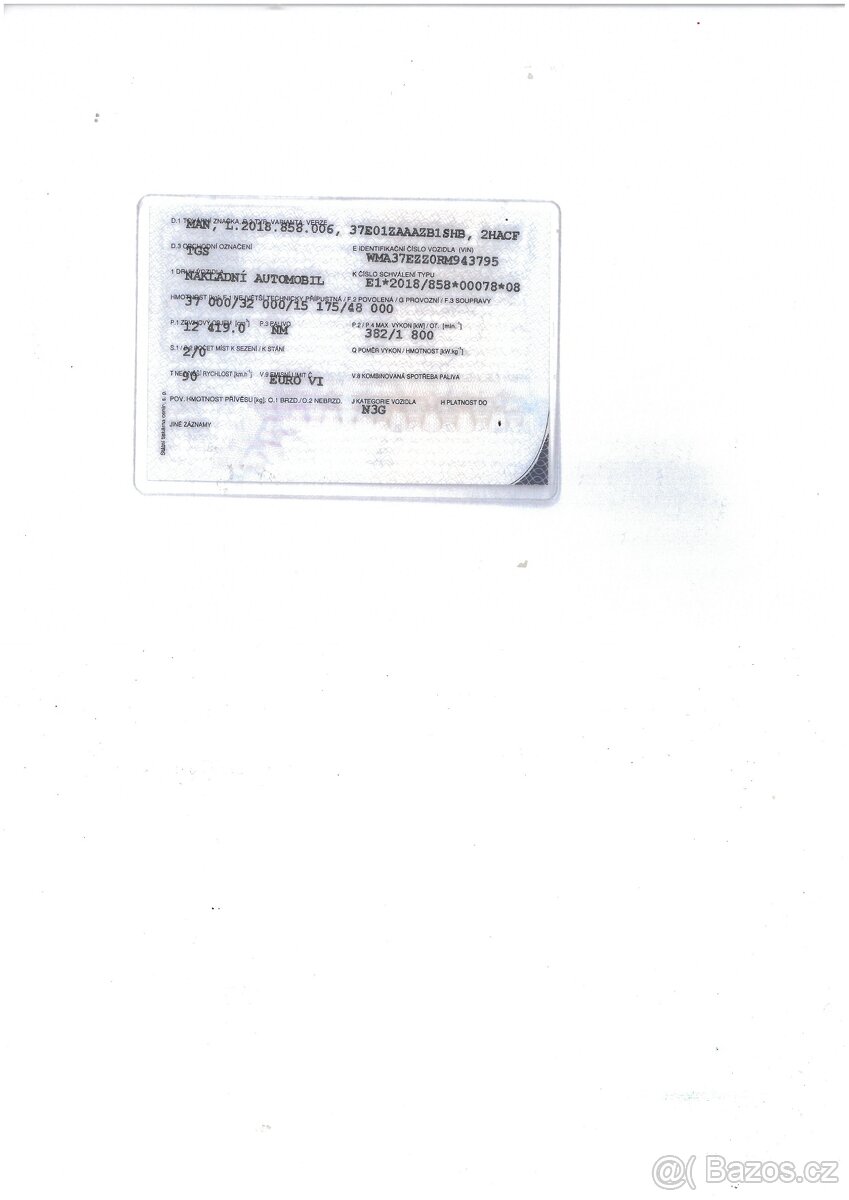 MAN TGS 35.520 8x4 BB CH - Sklápěč 13 m3 Fe - 20