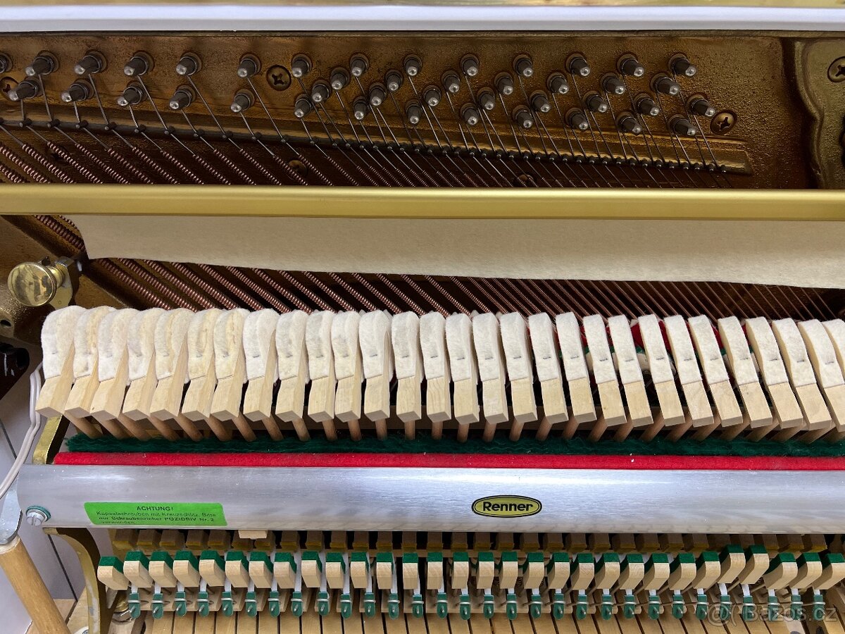 Německé piano Schimmel rococo po opravě,REZERVACE - 20