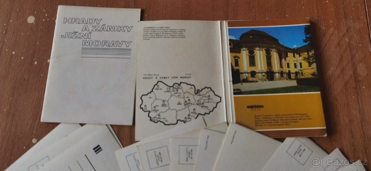 Leporelo, staré, pohlednice - 20