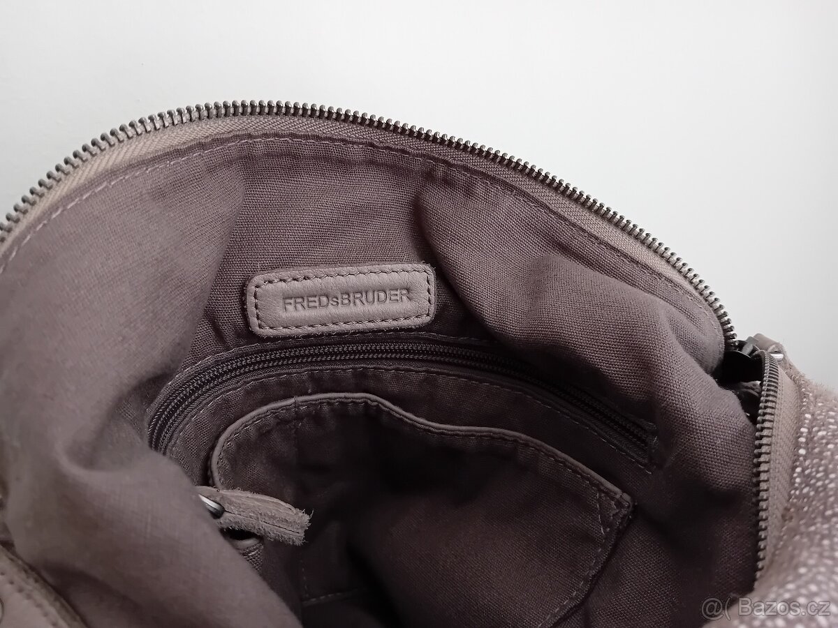 FredsBruder dámská luxusní hobo kabelka kožená - 20