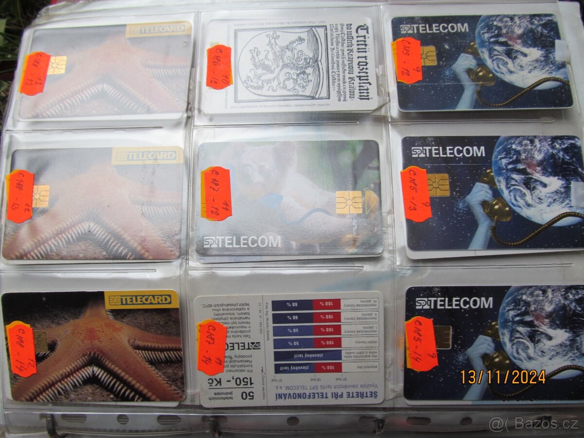 České tel.karty II. - 20