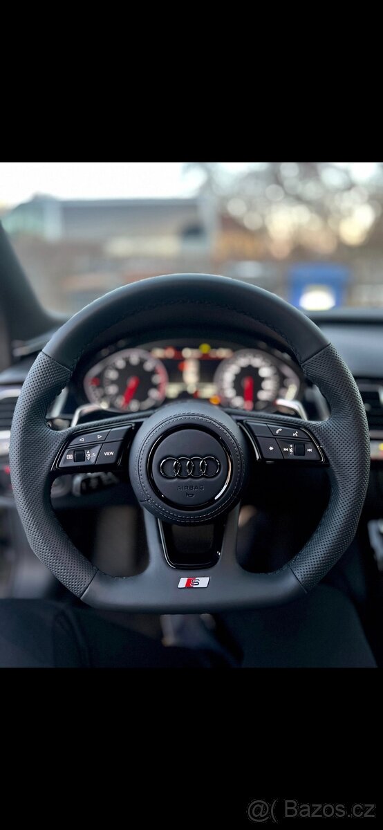 AUDI SLINE VOLANT MULTIFUNKCNY S PÁDLAMI A3 A4 A5 A6 Q5 Q7 - 20