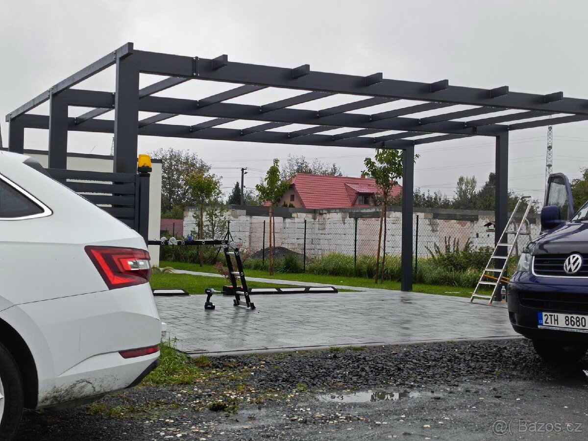 Prodám pergolu(stání pro auta) - 20