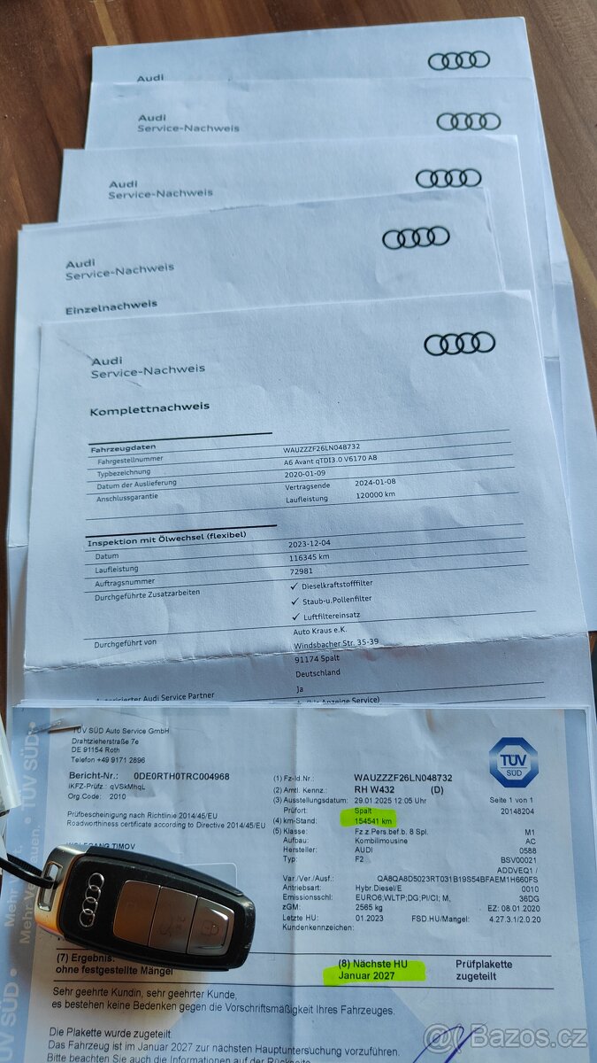 A6 3.0 45 TDi 6- válec, 170kW, 4x4, SUPER - 20