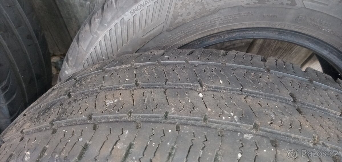 PRODÁM 4KS LETNÍ PNEU CONTINENTAL195/75/16C VHODNÉNA DODÁVKU - 20