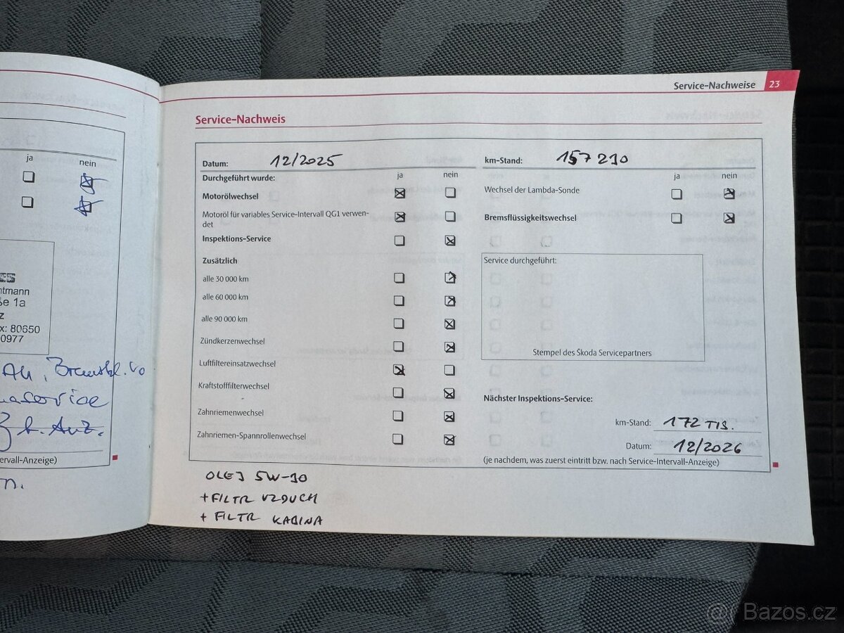 Škoda Roomster 1,6 16V 77 KW SK STK - 20