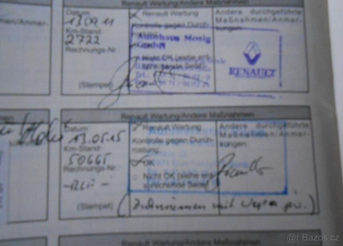 Renault Modus 1,2 55 kW GRAND KLIMA Serviska benzín - 20