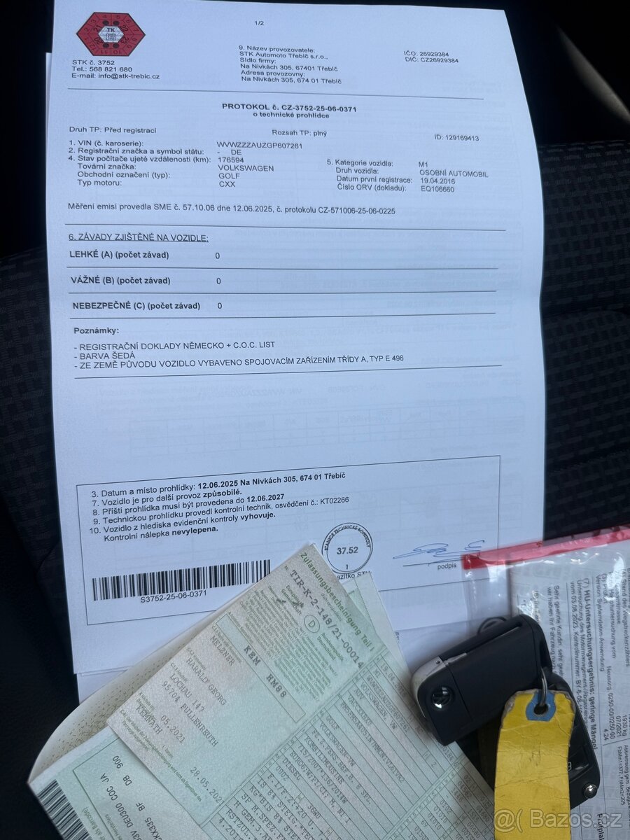 Volkswagen Golf 7 variant 1,6 TDI 81KW. Tažné,NAVI, LED - 20